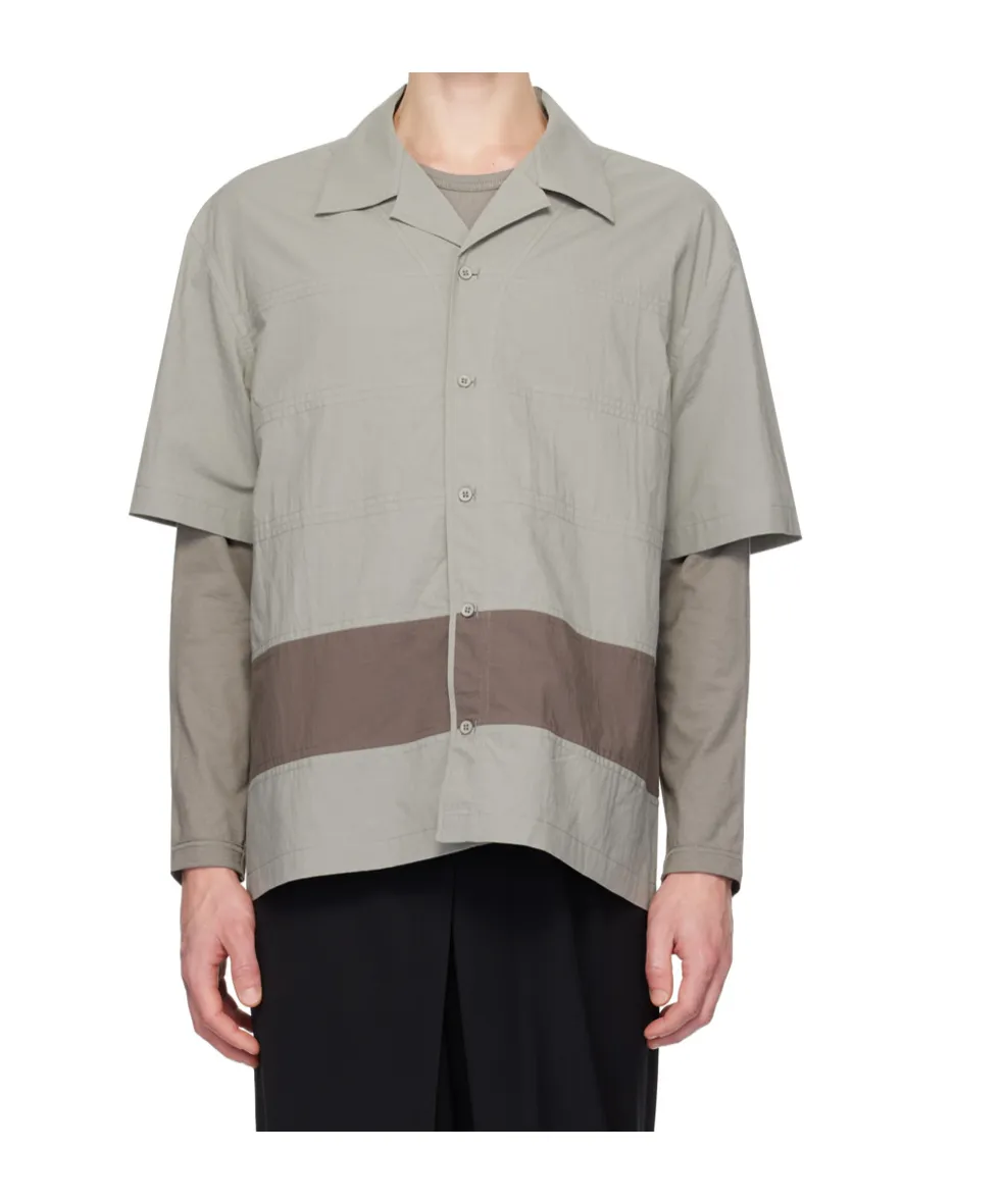 Panelled Short Sleeve Shirt