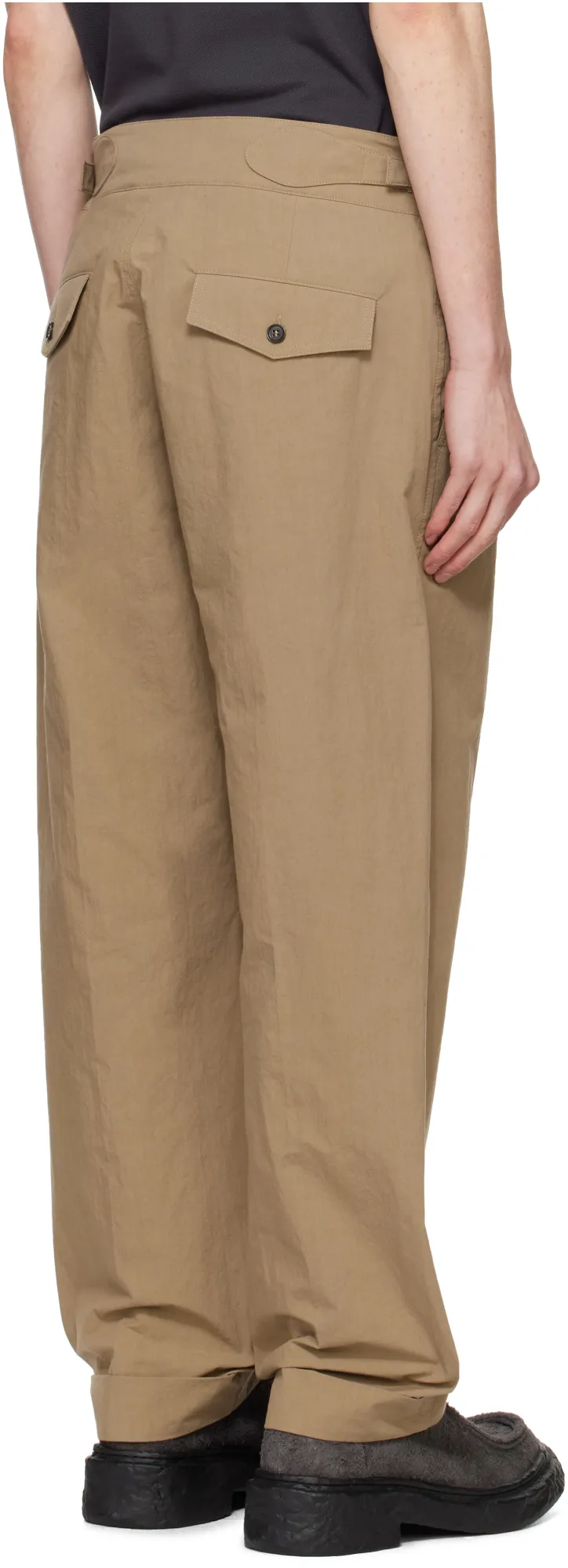 Double-Pleat Trousers