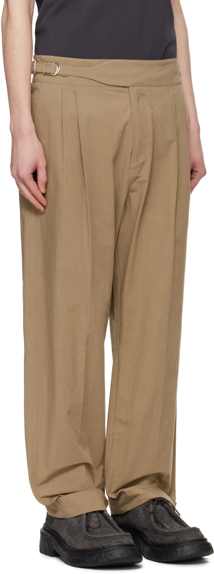 Double-Pleat Trousers