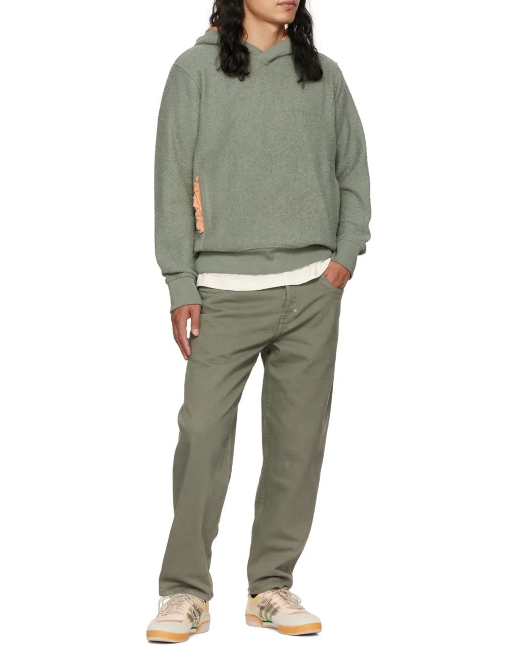 Long-Sleeved Hooded Hoodie