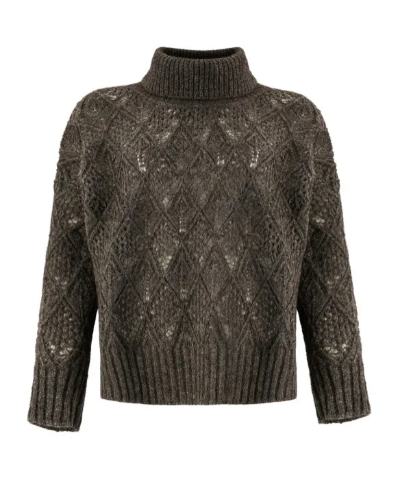 Turtleneck Long-Sleeved Sweater