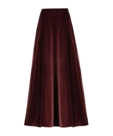 Pleated Detail Skirt
