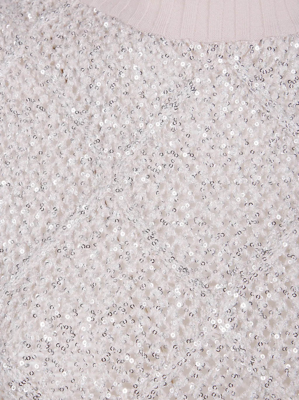 Rhombus Sequin Knitwear