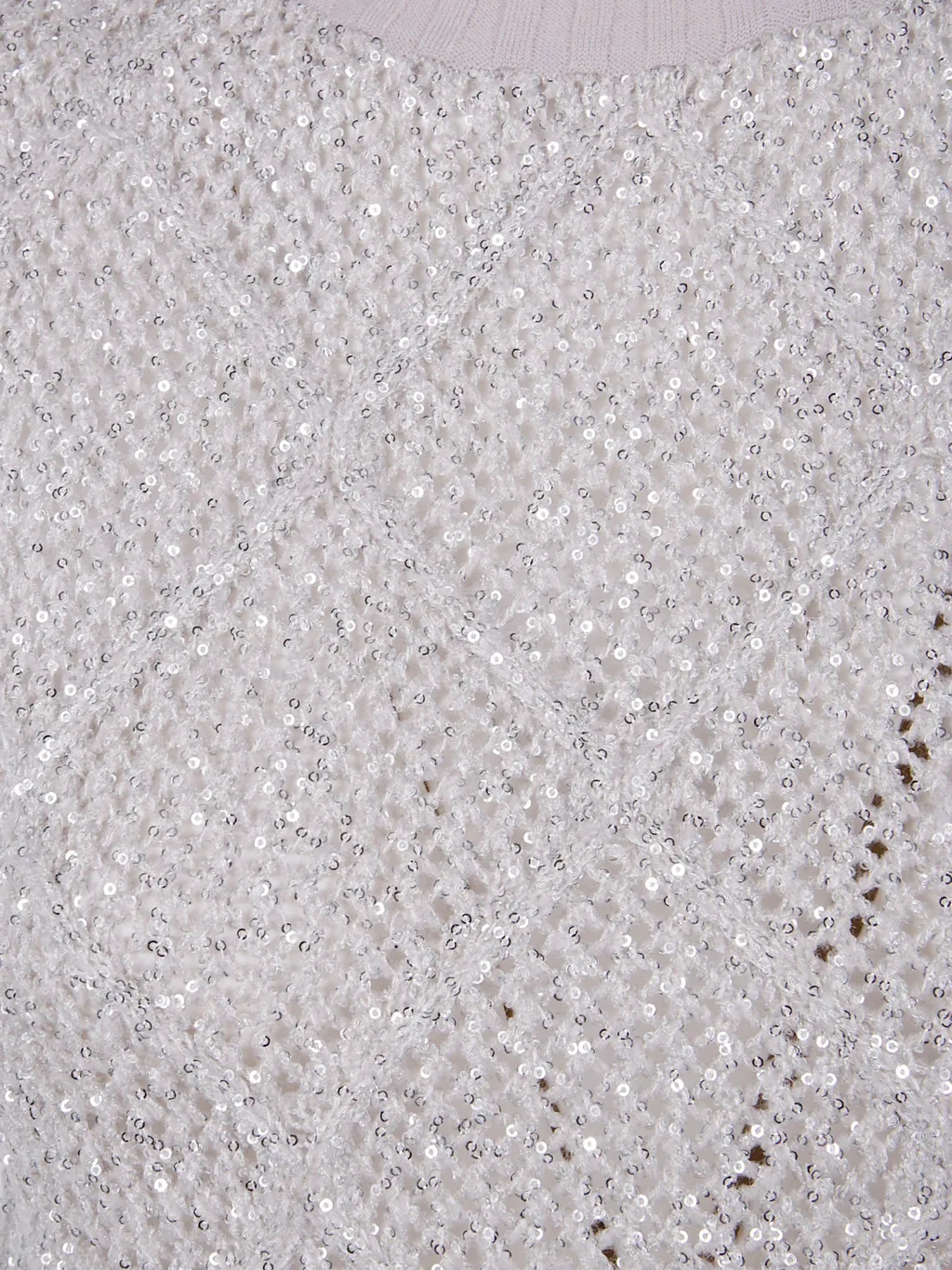 Rhombus Sequin Knitwear
