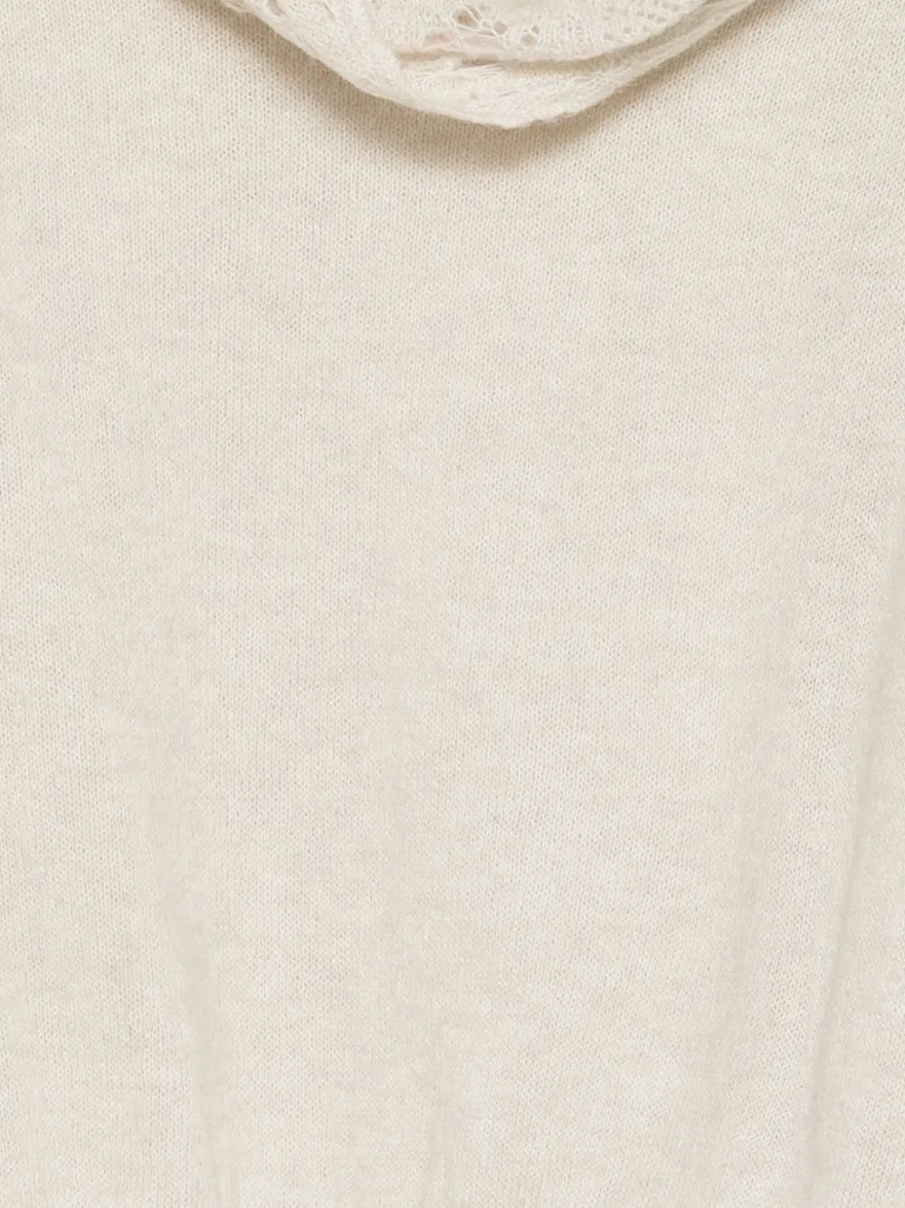 Long-Sleeved Ribbed Sweater