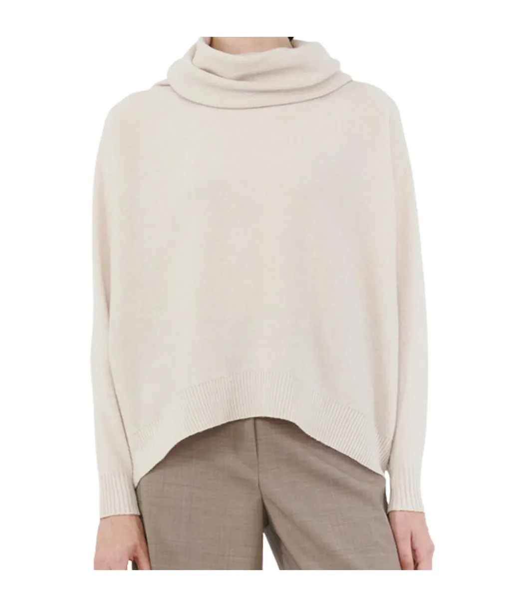 Long-Sleeved Ribbed Sweater