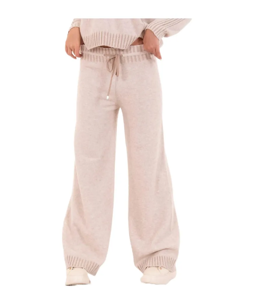 Drawstring Waist Casual Pants