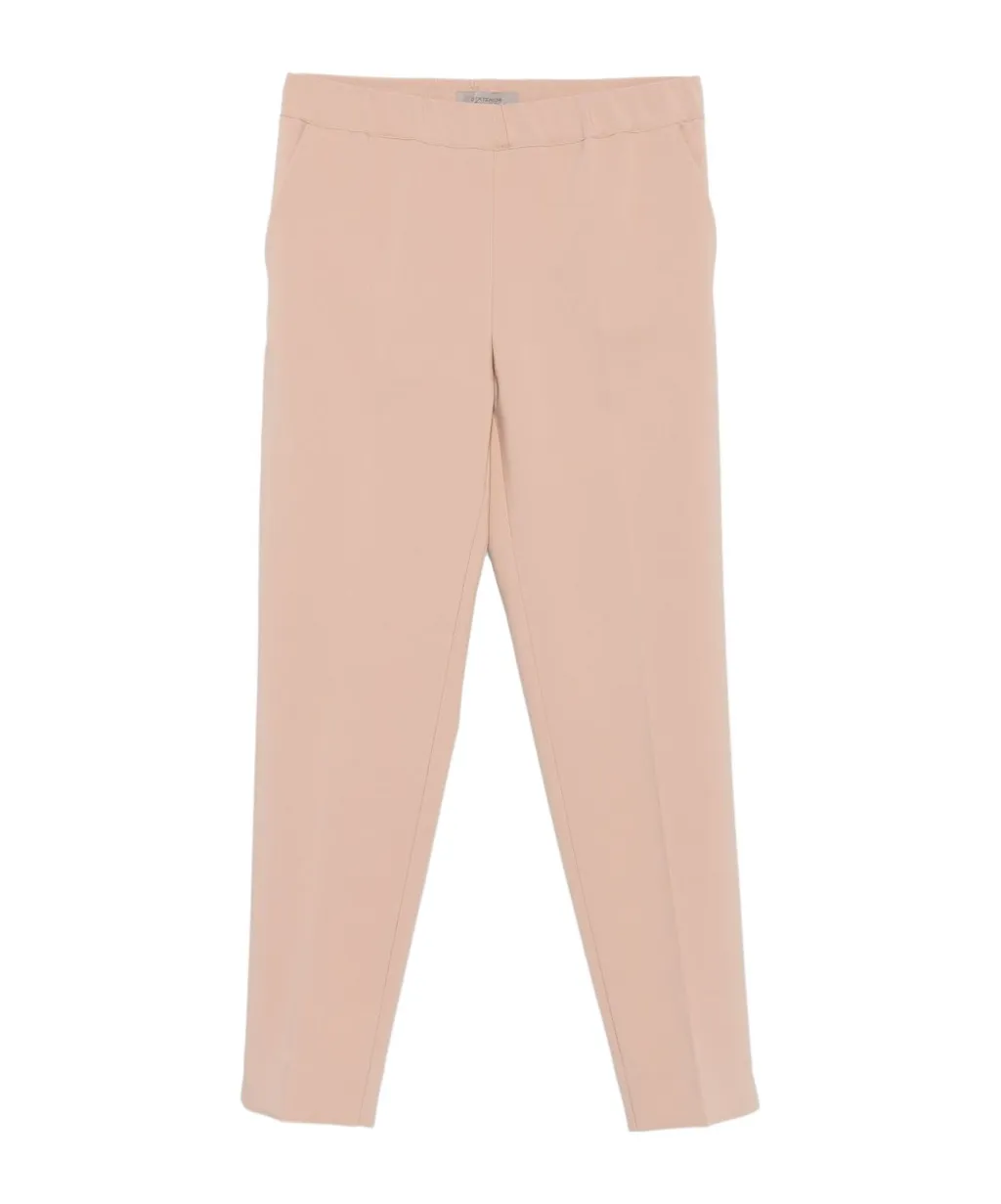 Elasticated-Waistband Trousers