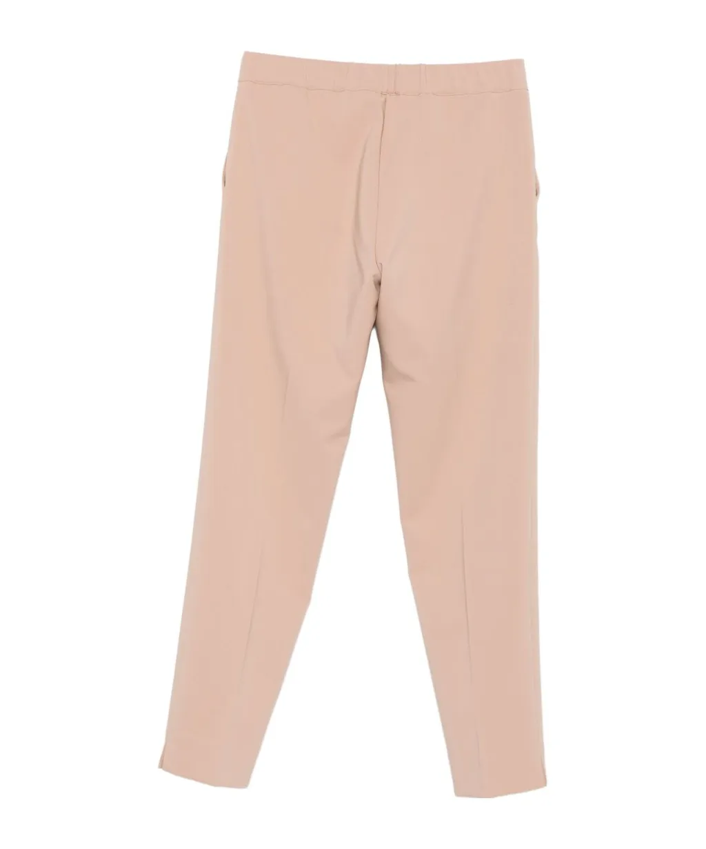 Elasticated-Waistband Trousers