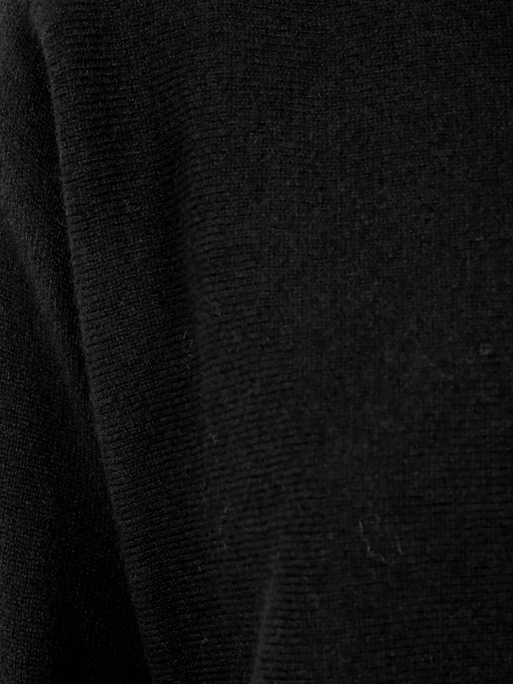 Long-Sleeved Ribbed Sweater
