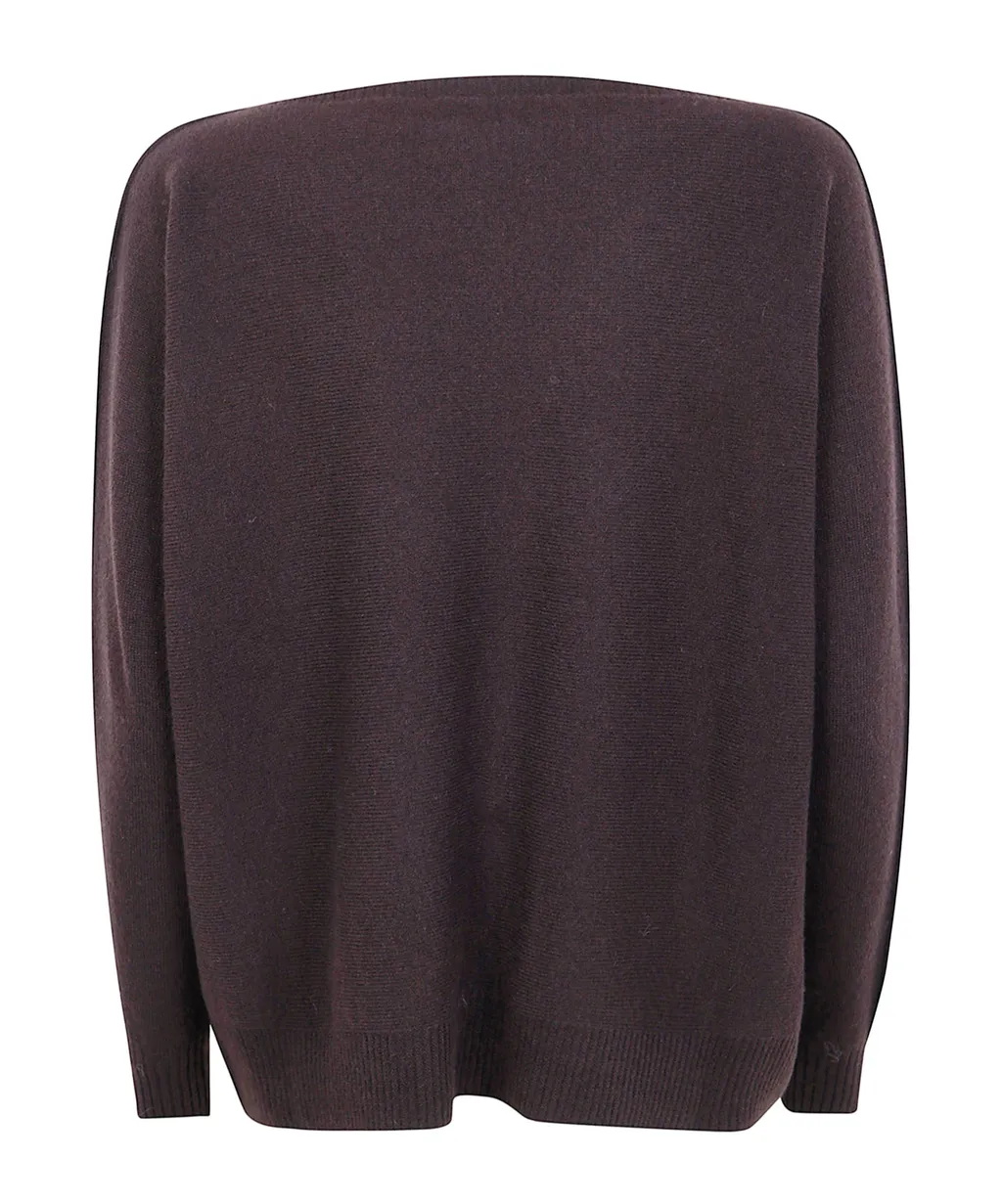 Oversized Boatneck Knitwear