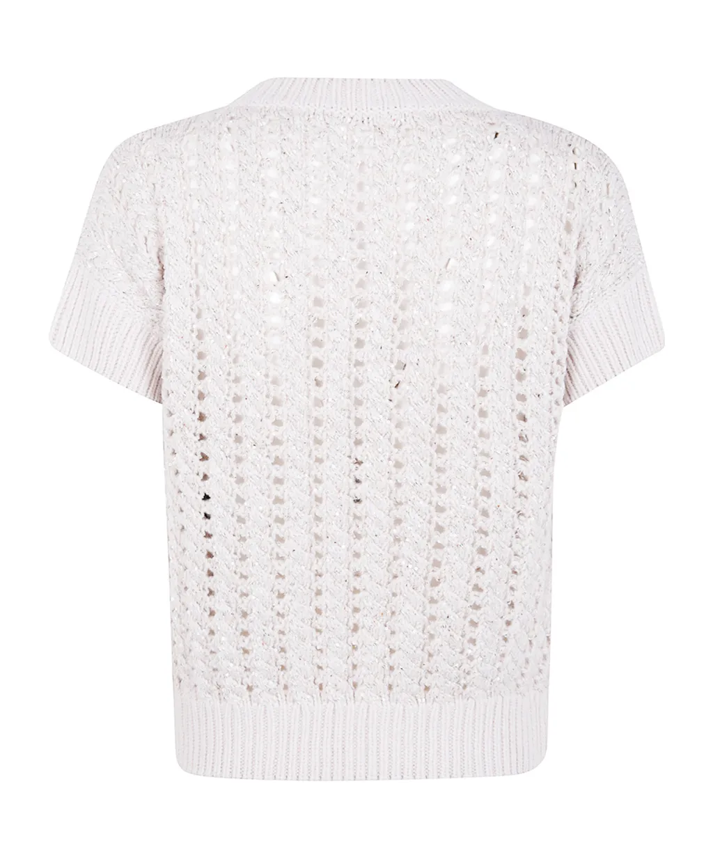 Braid Crystal Gilet Knitwear