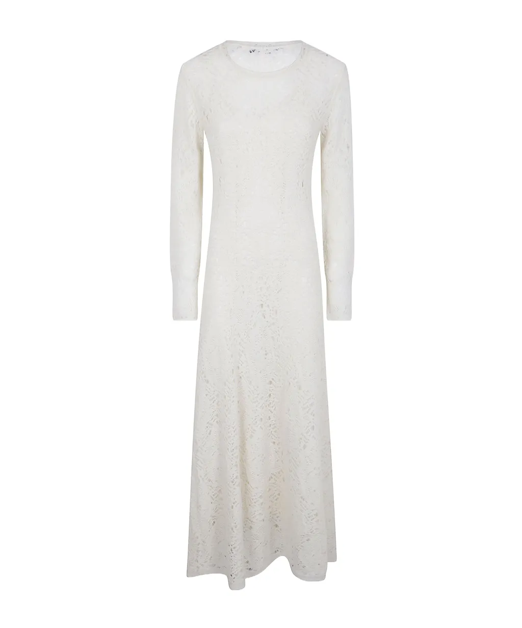 Lace Long-Sleeve Dress