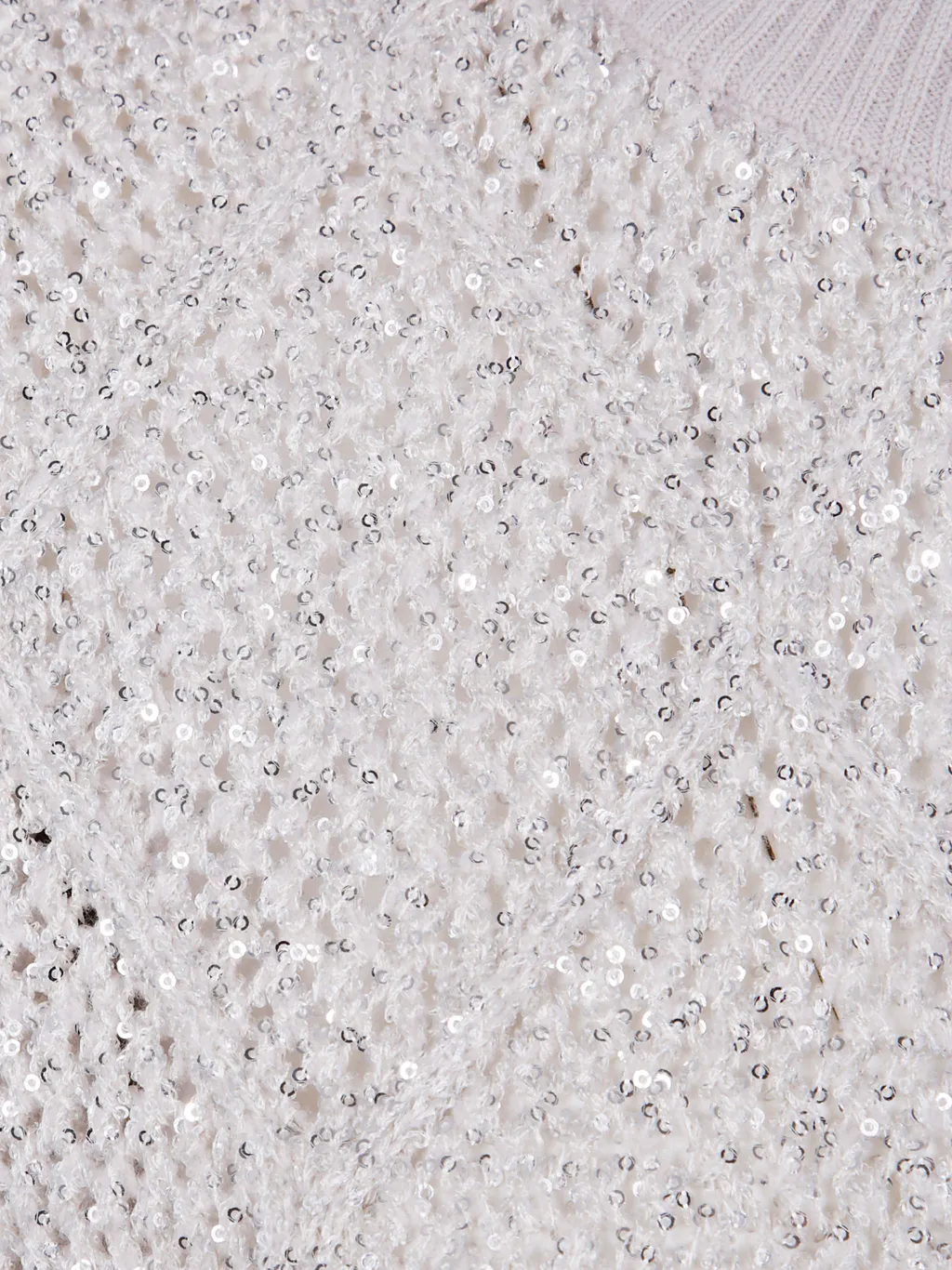 Rhombus Sequin Knitwear