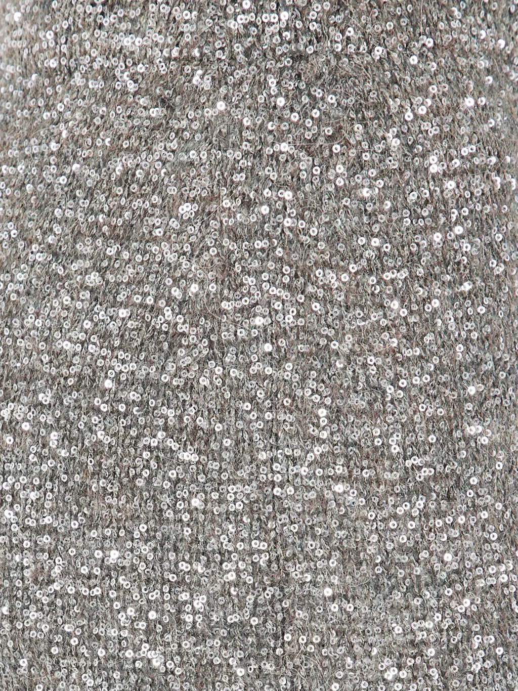 Sequined Straight Skirt