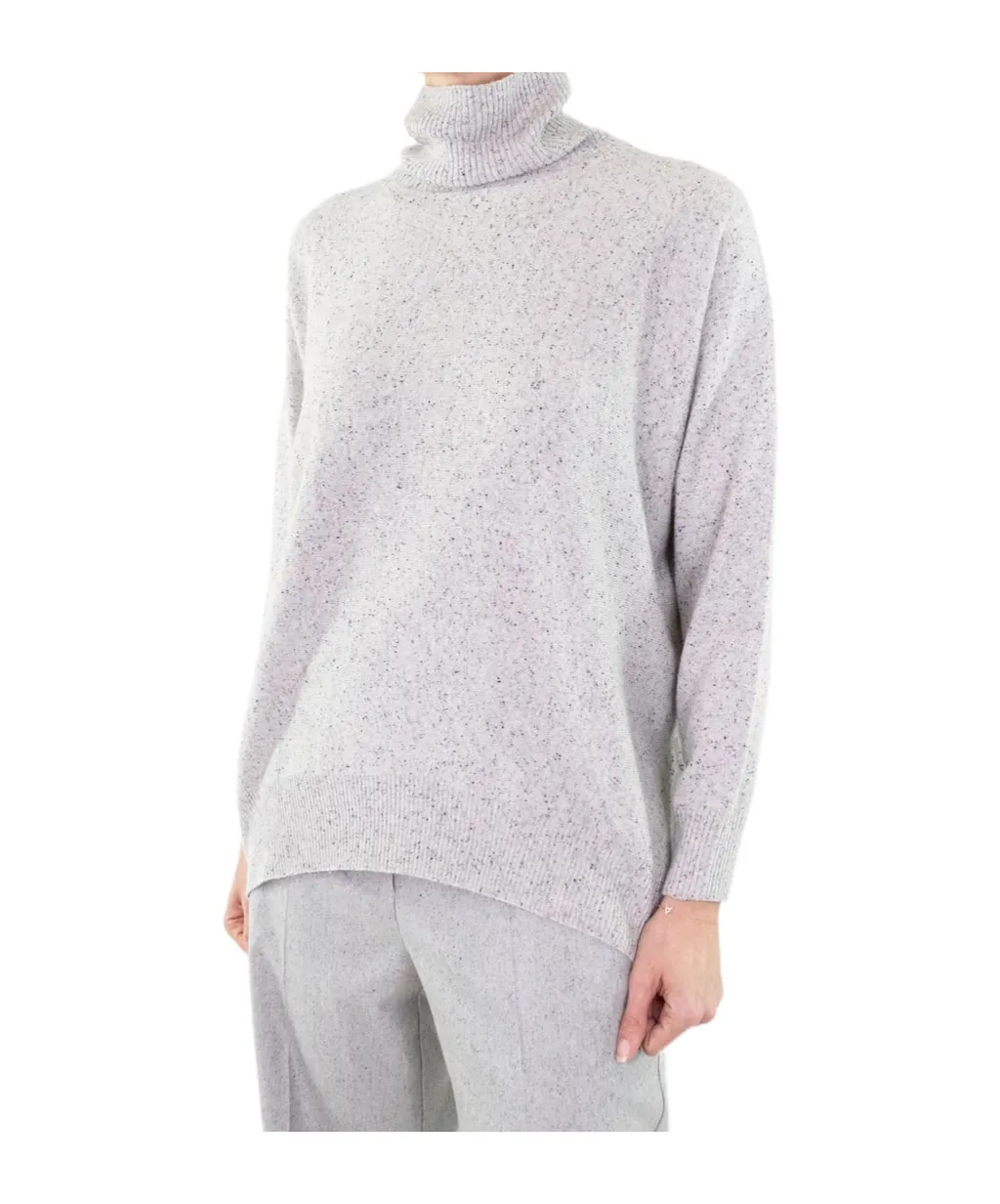 Turtleneck Long-Sleeved Sweater