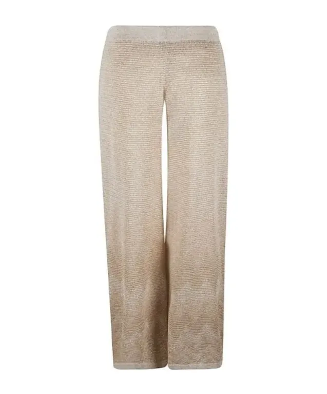 Wide-Leg Casual Pants