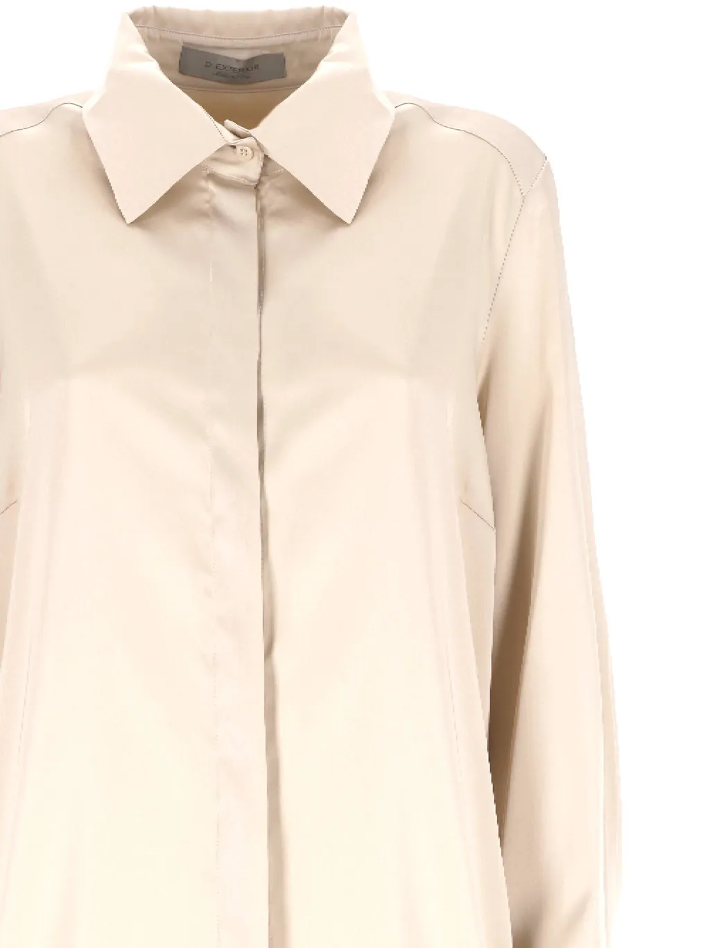 Button-Up Long Sleeve Top