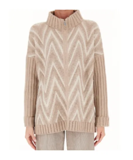 Jacquard Cardigan