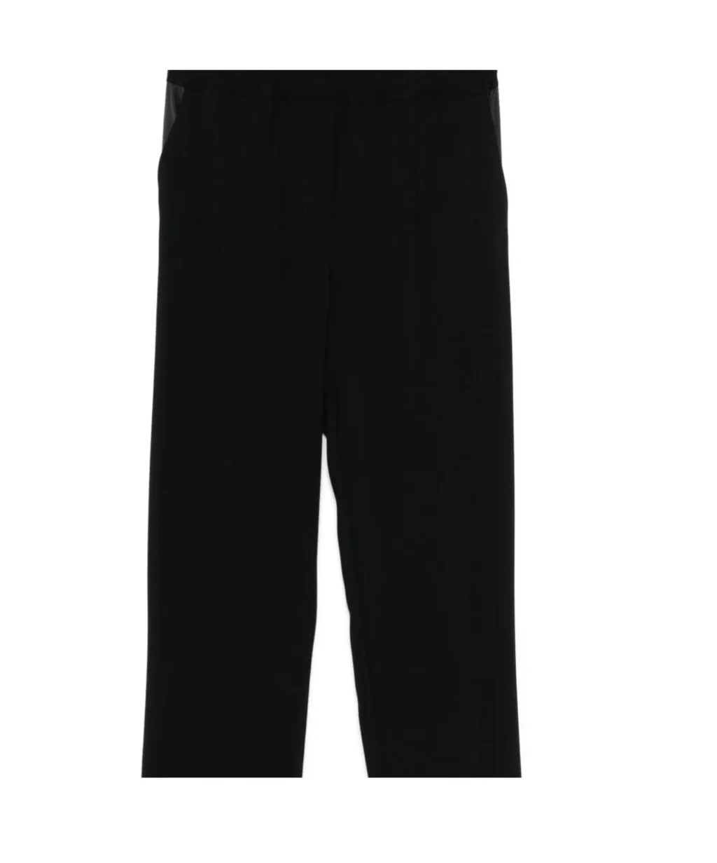 Cuffed Straight Leg Pants