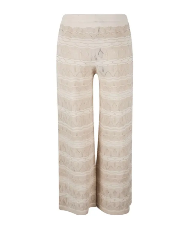 Knitted-Lace Trousers