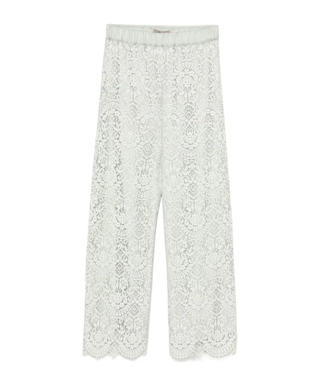 Floral Lace Trousers