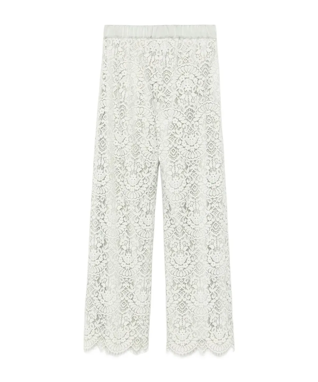 Floral Lace Trousers