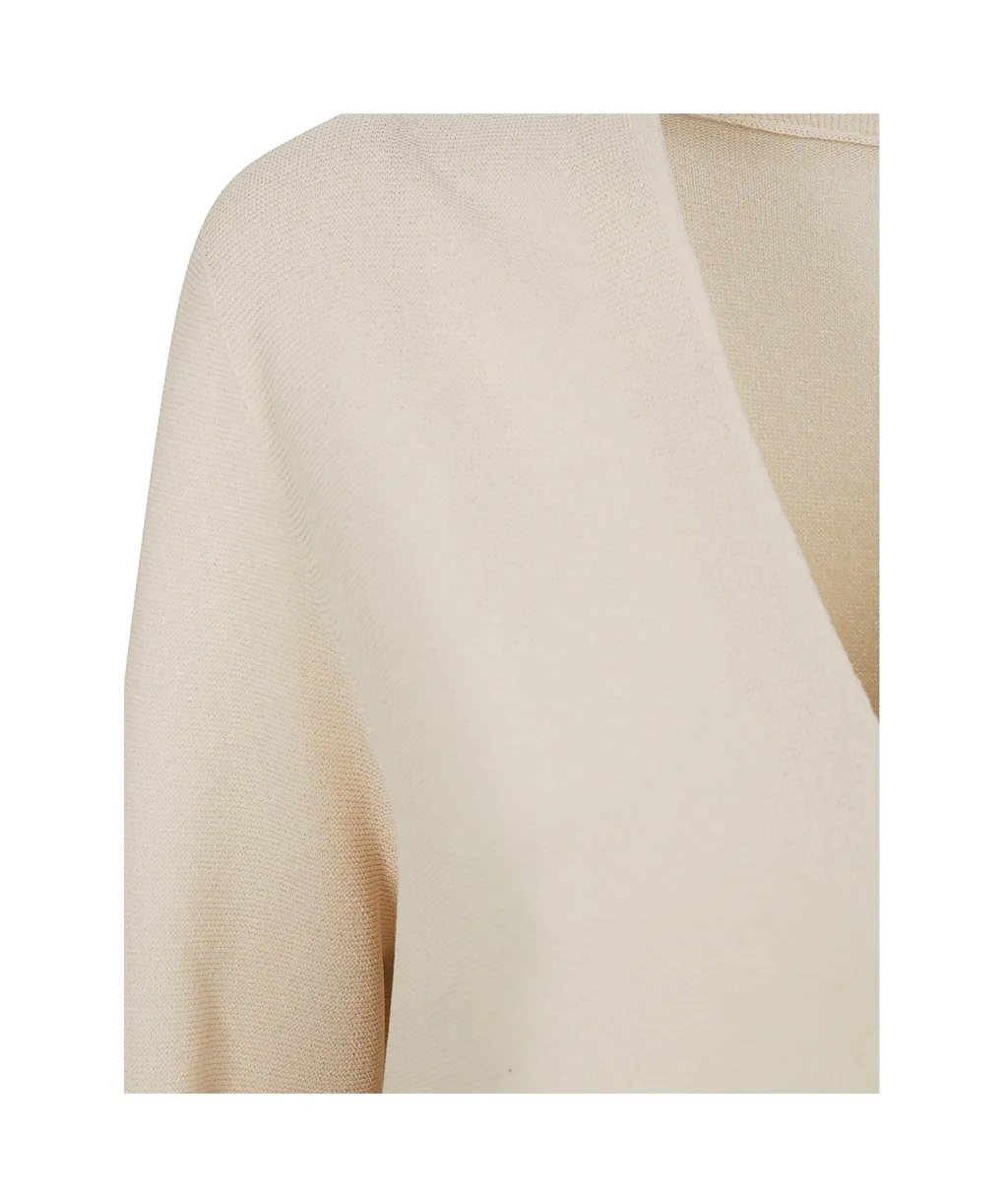 Open Front Knit Cardigan