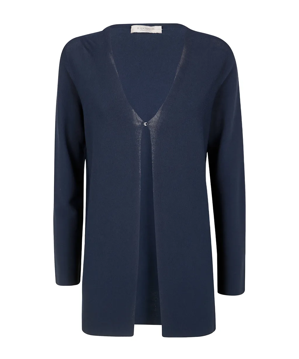 Fine-Knit Cardigan