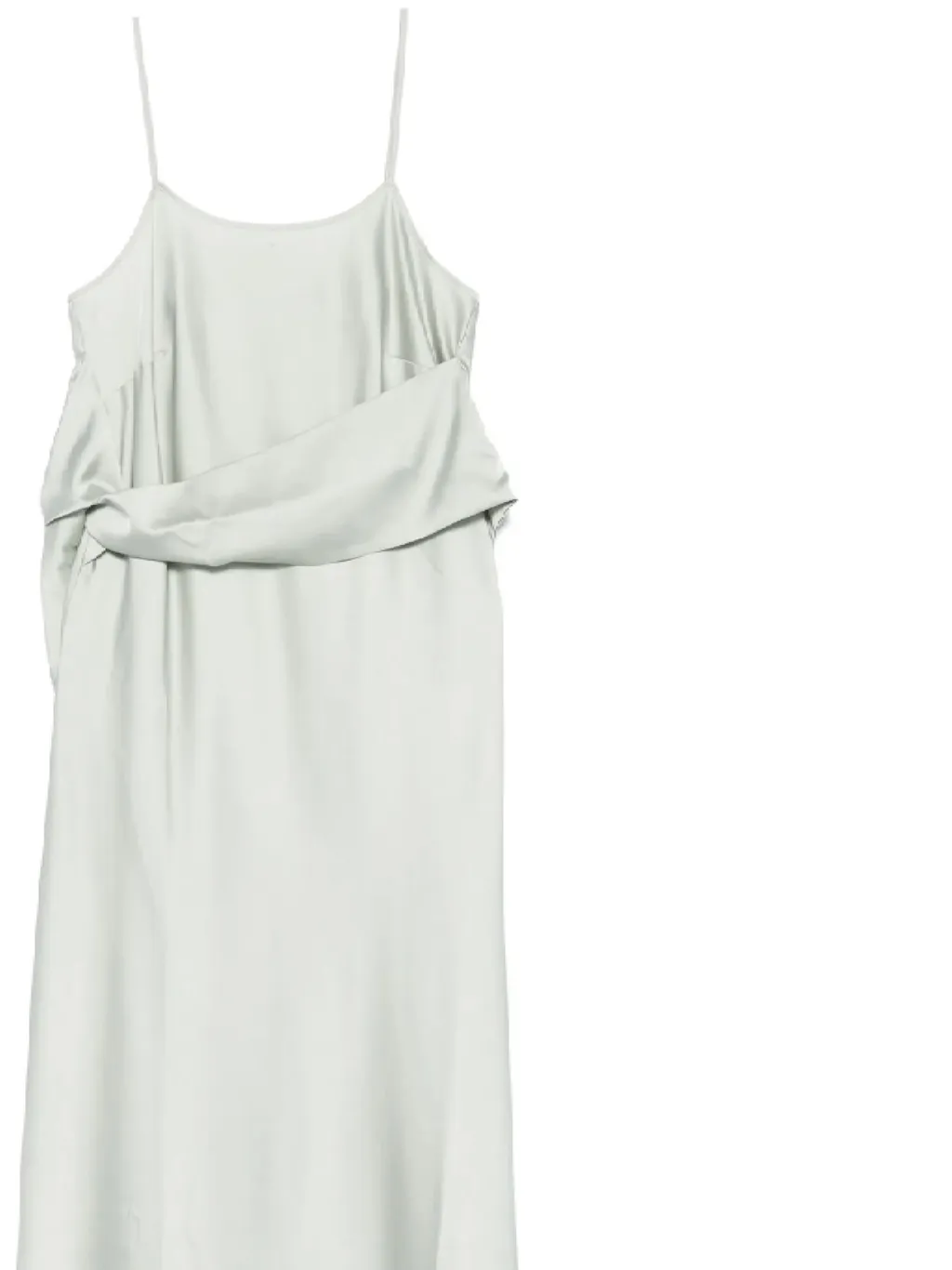 Draped Slip Dress