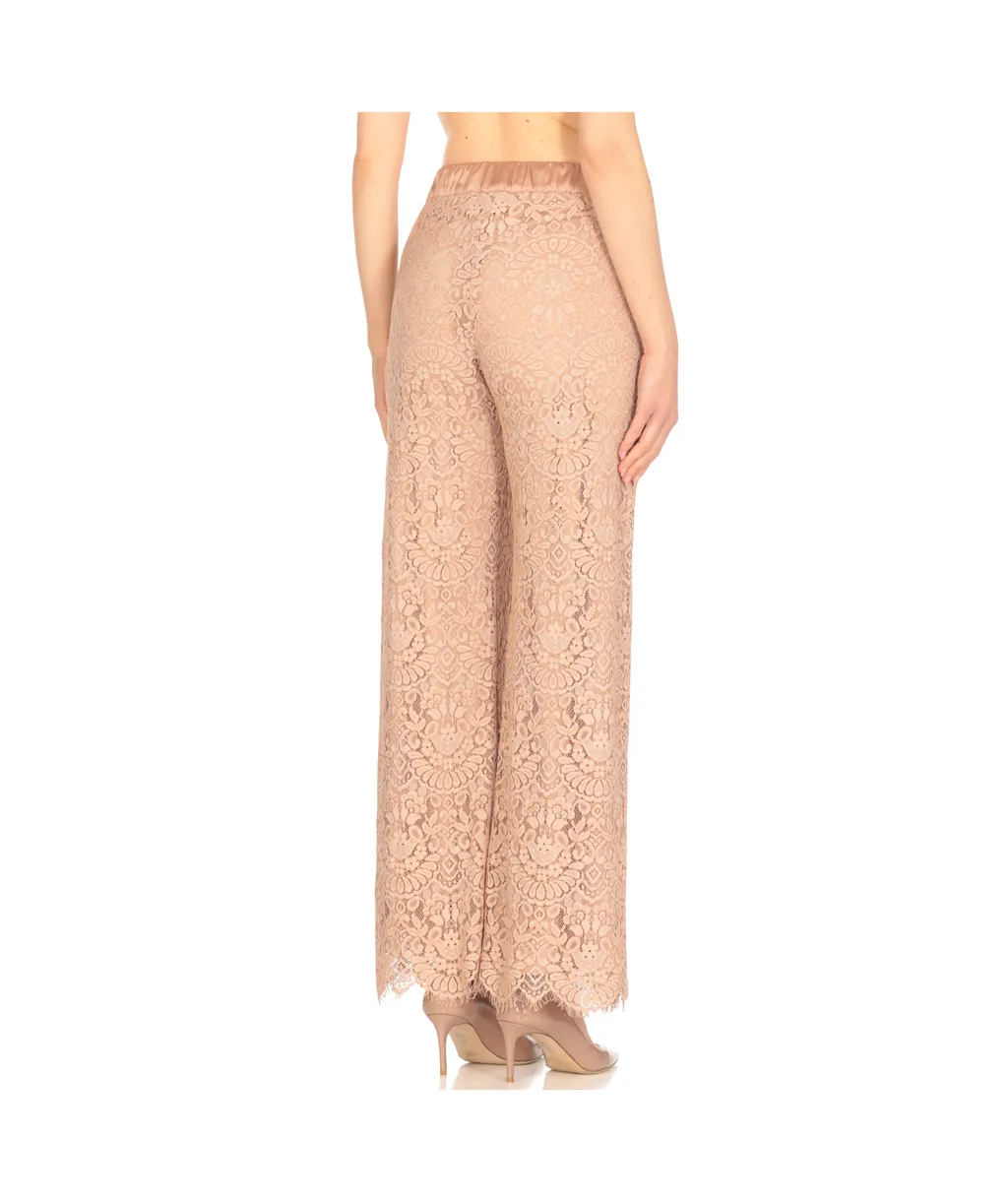 Lace Wide Leg Pants