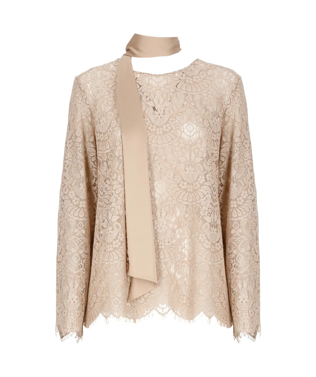 Lace Long Sleeve Top