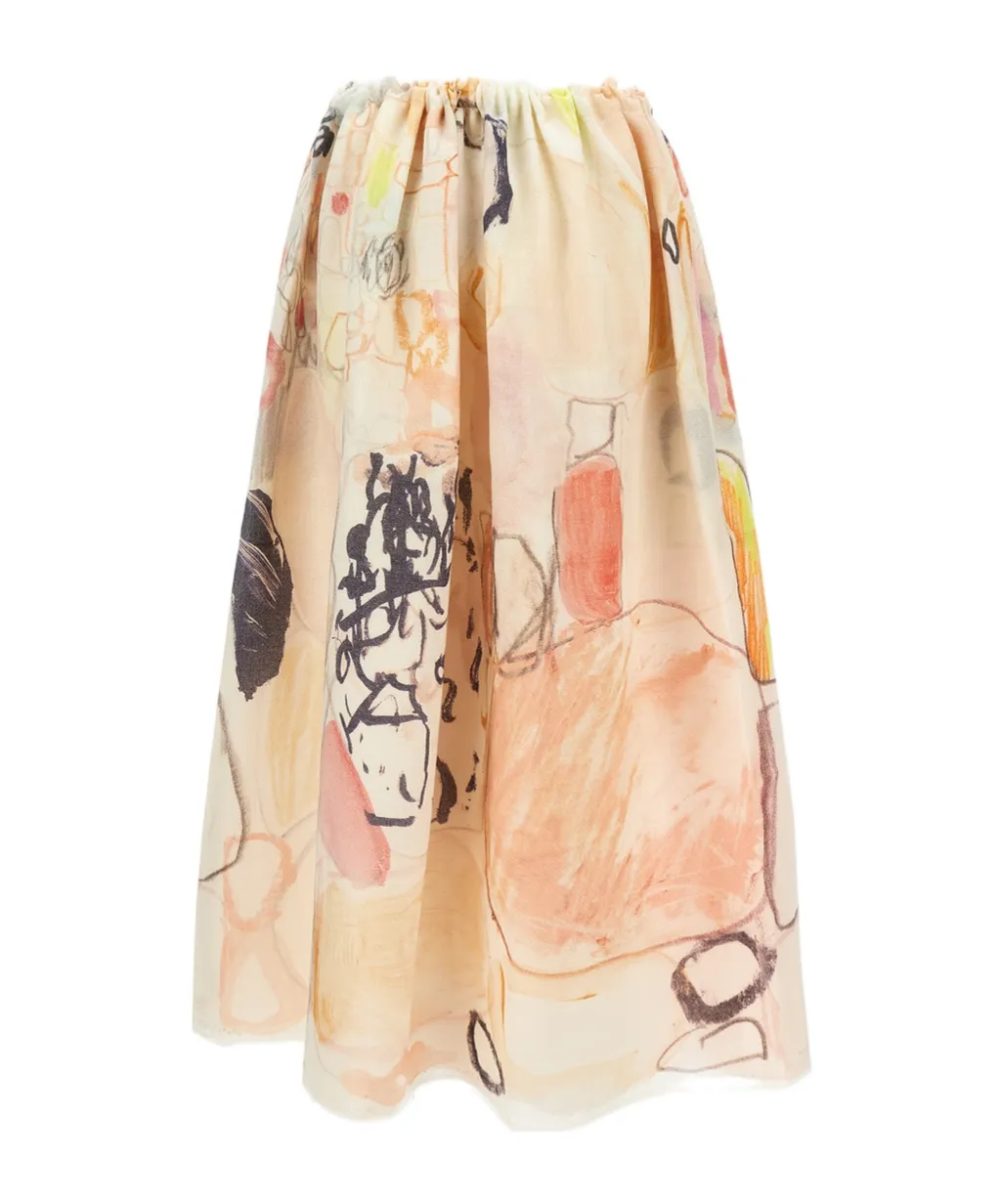 Printed Skirt