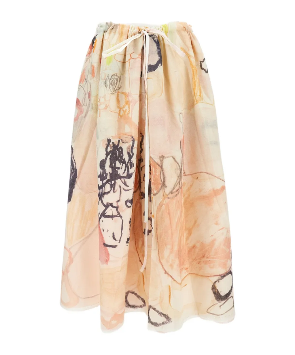Printed Skirt