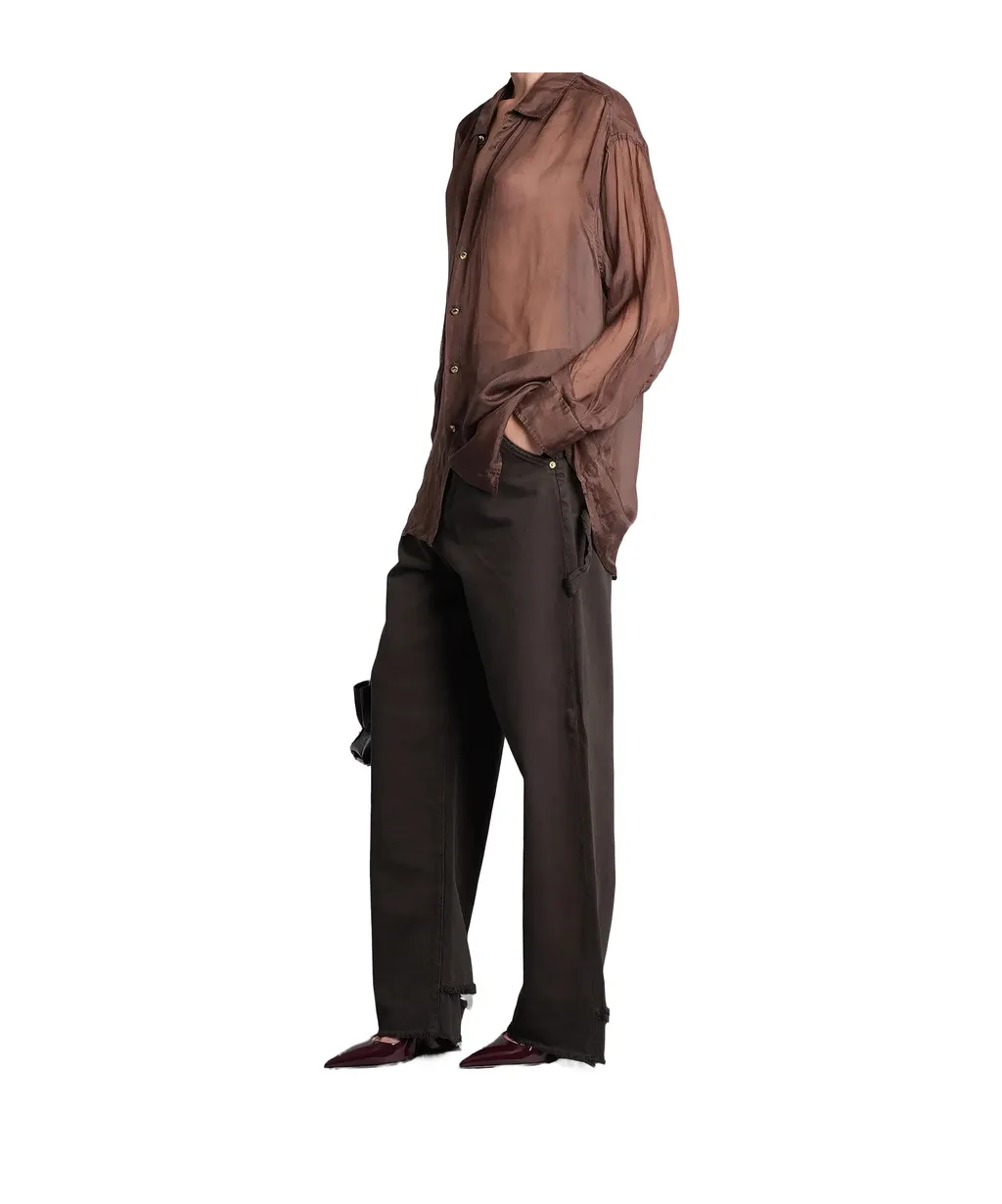 Keanu Silk Organza Shirt