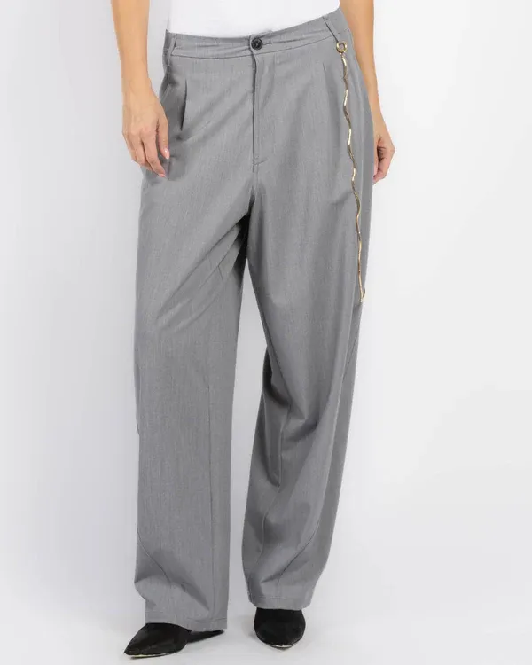 Phebe Chain-Detail Pants