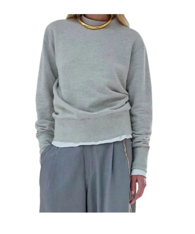 Relaxed-Fit Crewneck Sweater