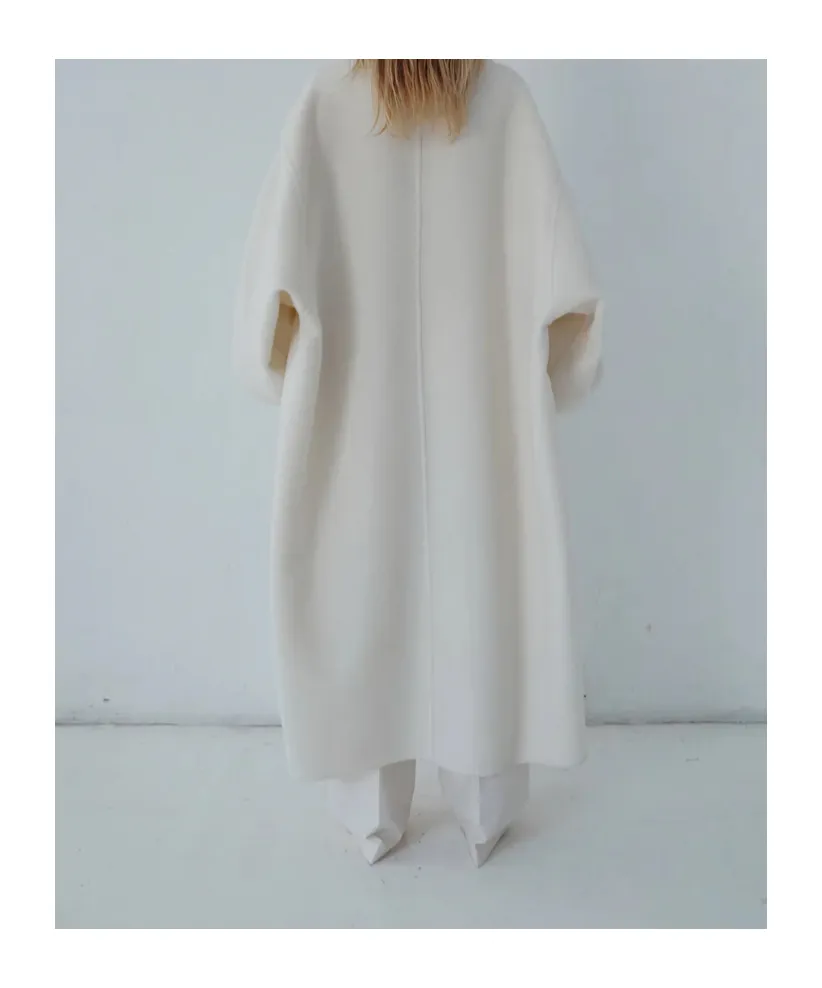 Cashmere-Blend Coat