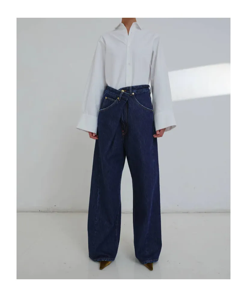Ines Fold Over Denim