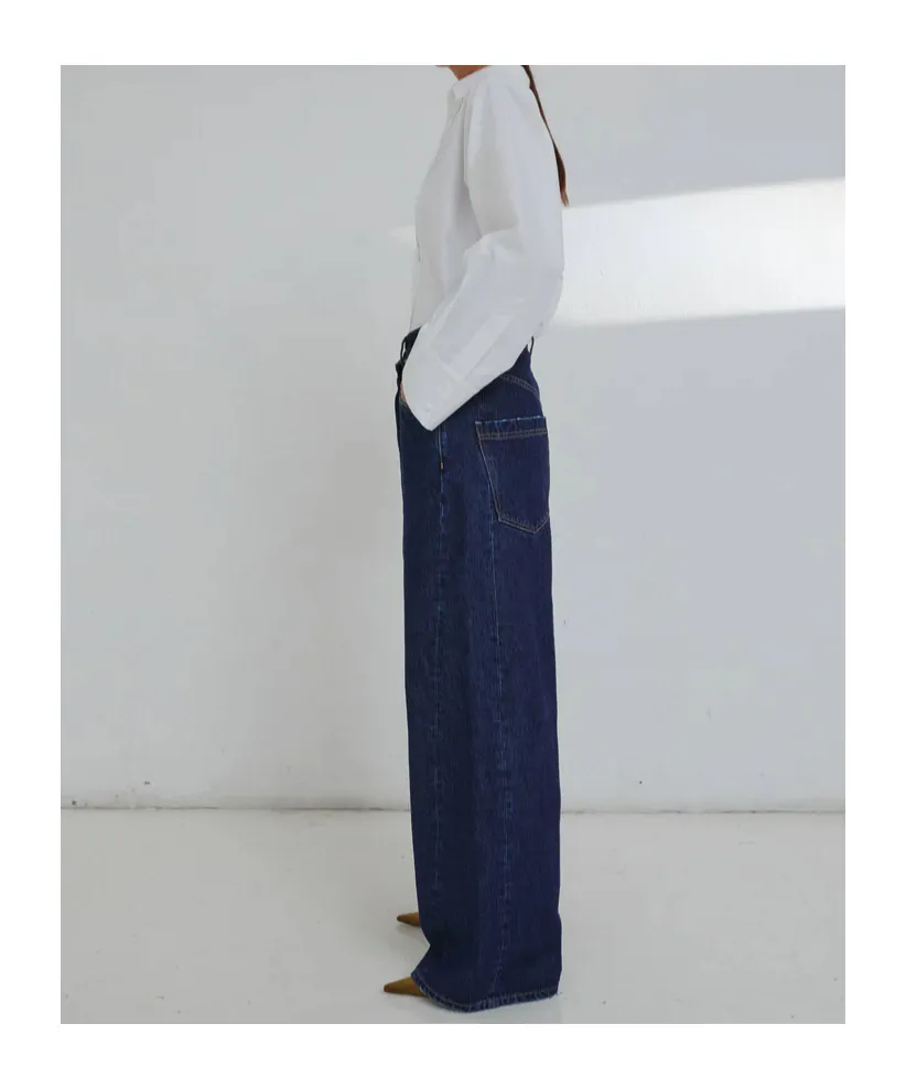 Ines Fold Over Denim