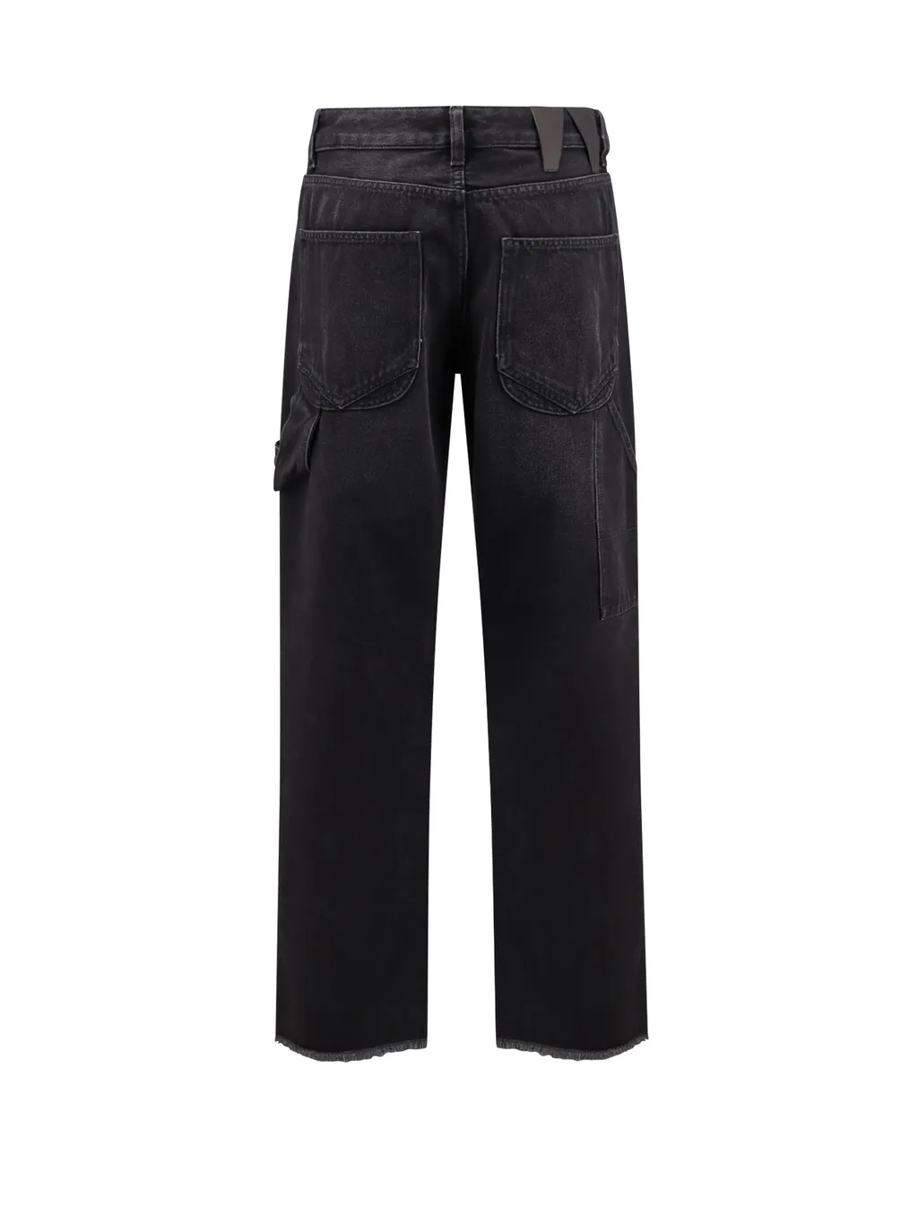 Frayed Pocket Jeans