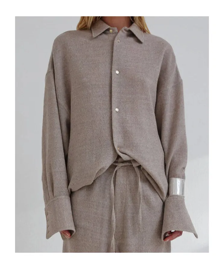 Georgia Detachable Scarf Japanese Shirt