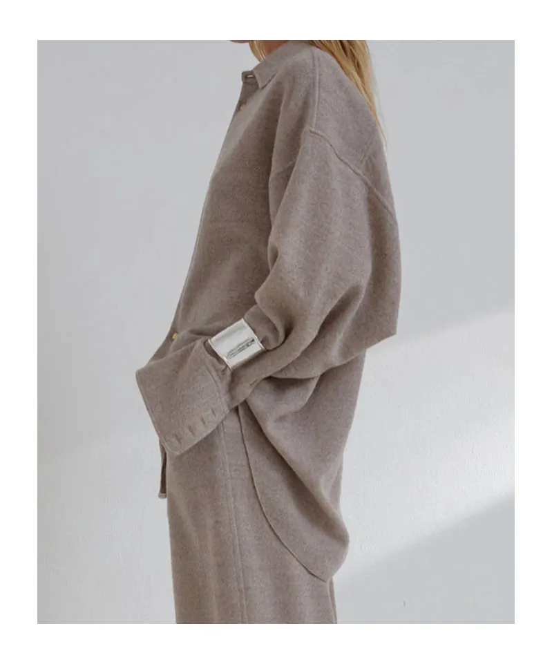 Georgia Detachable Scarf Japanese Shirt