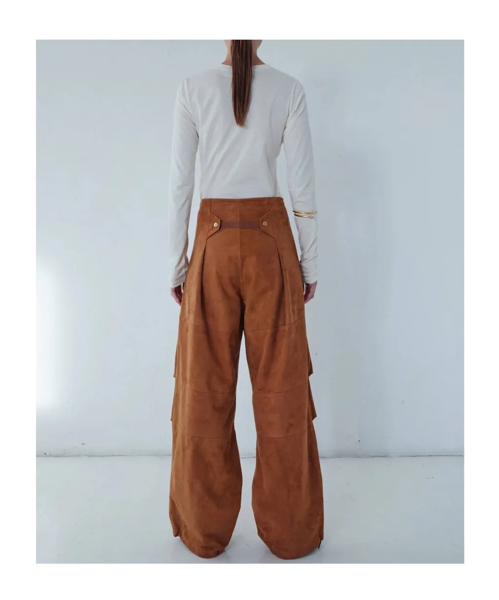 Pleat Detail Track Pants