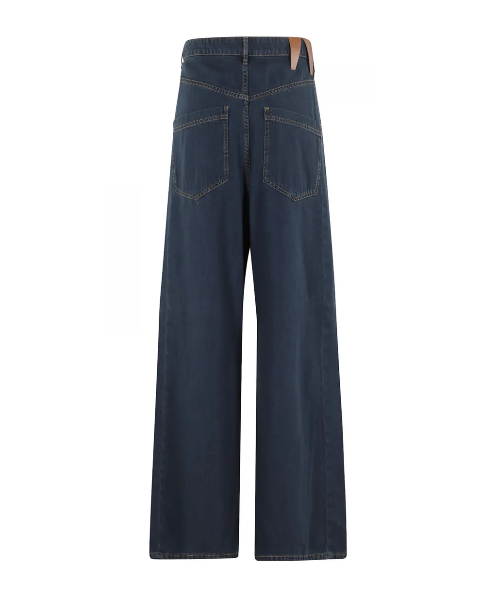 Wide-Leg Jeans