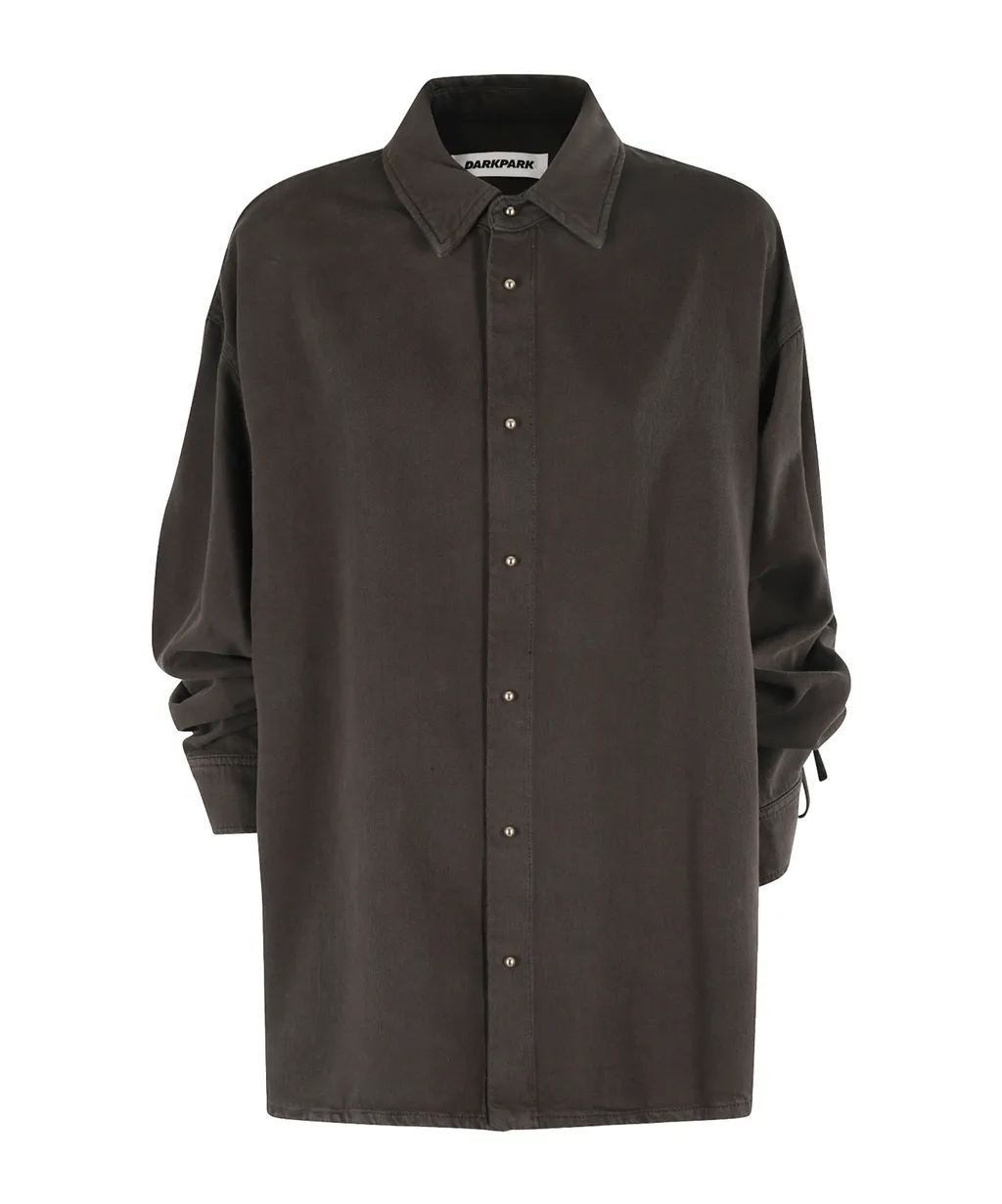 Drawstring Cuff Shirt