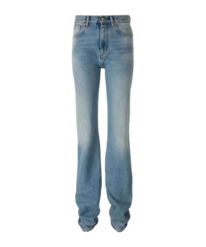 Sarah Drawstrings-Detail Jeans