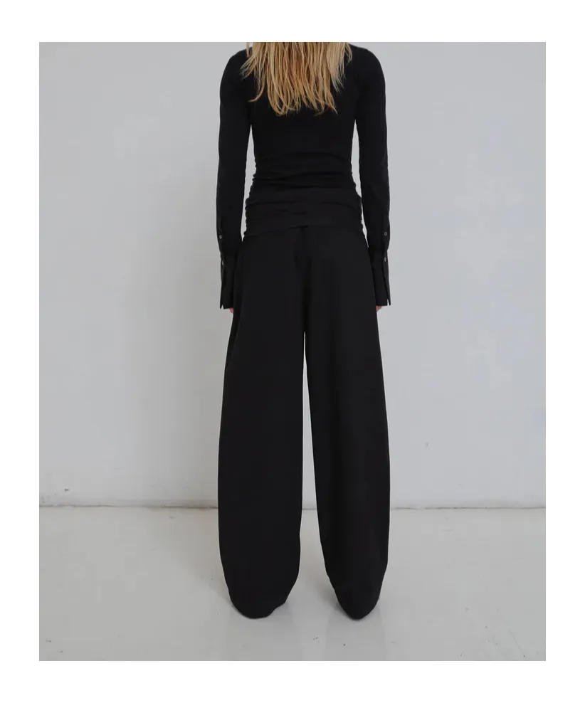 Wendy Elastic-Waist Trousers