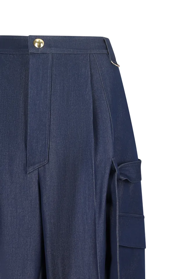 Cargo Straight Trousers
