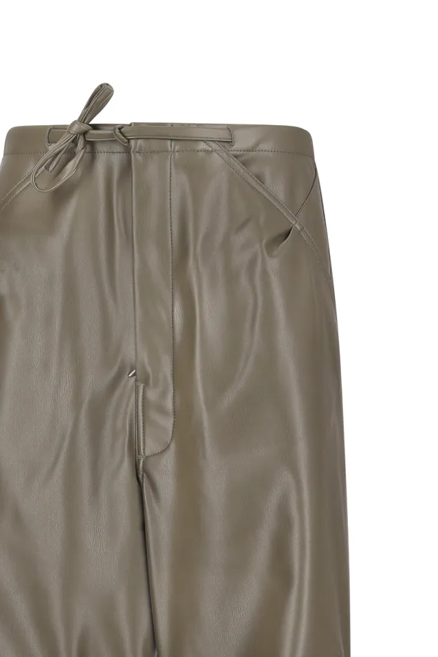 Drawstring-Fastening Trousers